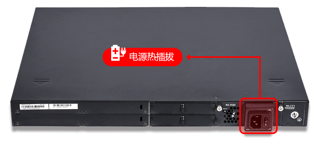 电源冗余，保障业务安全稳定